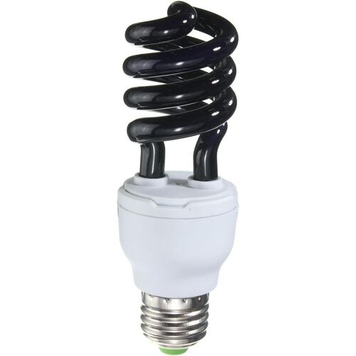Kal-Uv Ultraviolet Spirale Faible Consommation D'énergie Cfl Ampoule E27 Vis Ampoule Noire -W