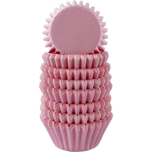 Mini muffin cups-paper-Ø 32 mm x 20 mm-candy pink-200 pieces-pastry-confectionery-cupcake cases and sweets-petit fours