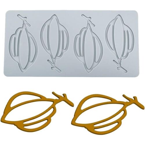 Kal-Moules En Silicone 3d En Forme De Feuilles Pour Gâteau, Fondant, Feuille D'abeille, Pâtisserie, Impression De Rose, Moule Creux En Dentelle (Avion_23,4 X 11,7 X 0,3 Cm_C)