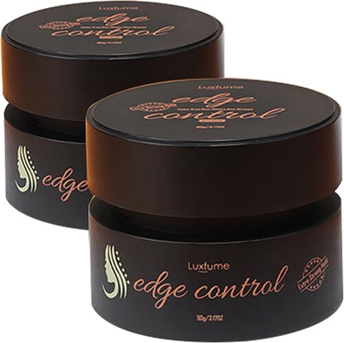 Kit Cire & Gel Coiffant 90g, Cire Solide, Gel Contour. Crème Finition Pointes, Anti-Frisottis, Fixation. Huile Rafraîchissante - Non Gras, Longue Durée - Hommes/Femmes