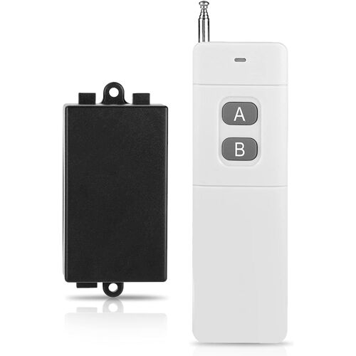 VornixorSarlshop-Commutateur De Télécommande Sans Fil Dc 12v, Télécommande Sans Fil, Système De Commutateur De Télécommande Sans Fil Émetteur + Récepteur 3km Longue Distance