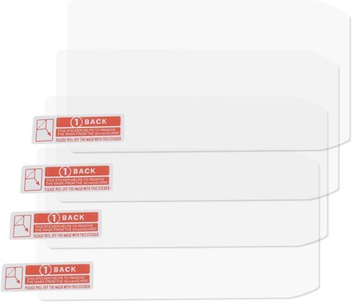 Mevronisshop-4pcs Protecteurs D'écran Transparents En Verre Trempé Pour Gps Compatible Avec Garmin Alpha 200 200i 300 Et 300i