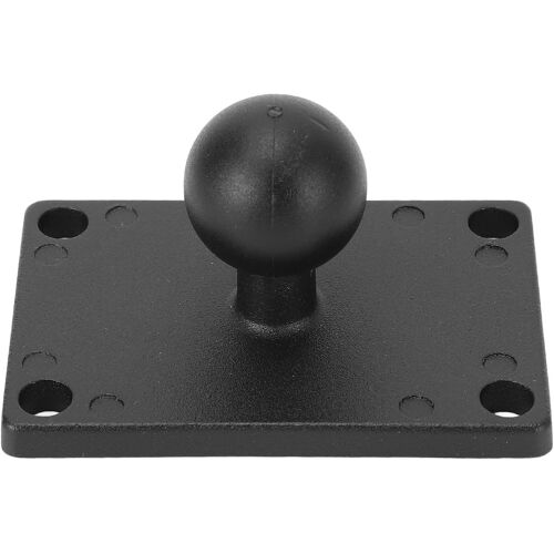 MEVRONISSHOP-Support de Base AMPS, Base de Montage à Bille de 1 Pouce, Base à Bille Universelle en Alliage D'aluminium et Plaque Carrée AMPS avec Trou AMPS pour Supports, Bras à Double