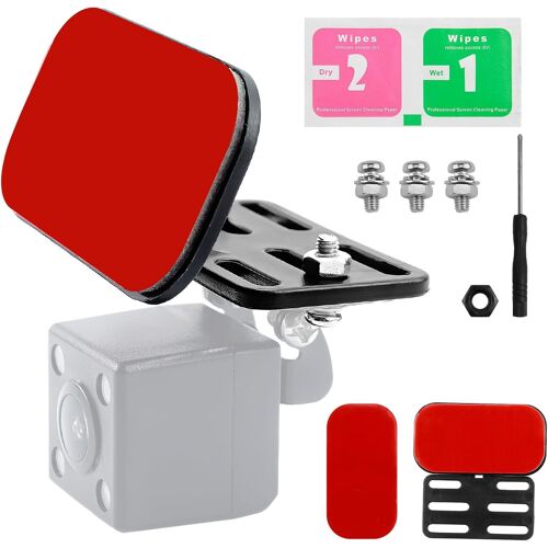 Mevronisshop-Support Universel Pour Caméra De Recul Pour M550, M63, Pg02s, Pg02, Pg16s, Pg16, Pg18s - Montage Facile Sans Perçage, Support En Métal Réglable À 180° Pour Caméras De Tableau De Bord, Ca