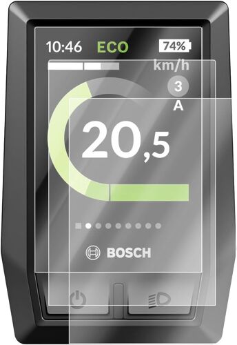 KAL-Kiox Lot De 3 Films De Protection D'Écran En Verre Trempé Pour Écran Bosch Kiox -Protection Contre L'Eau Et Les Rayures -Dureté 9H -Transparent Hd