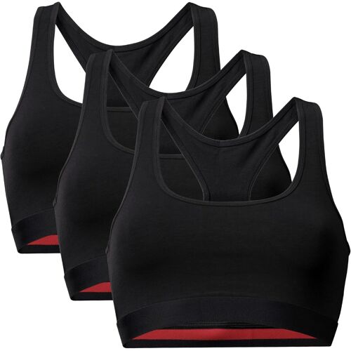 Jexnovashop-Strings En Coton Bio Stretch, Tanga Doux Et Confortables, Pour Femme, Lot De 3