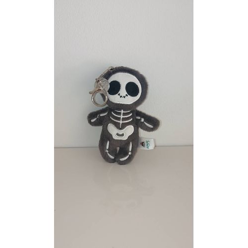 Peluche porte clé Jellycat Bob le squelette