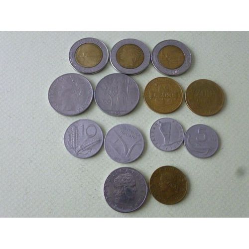 Lot Pièces De Monnaie Italie