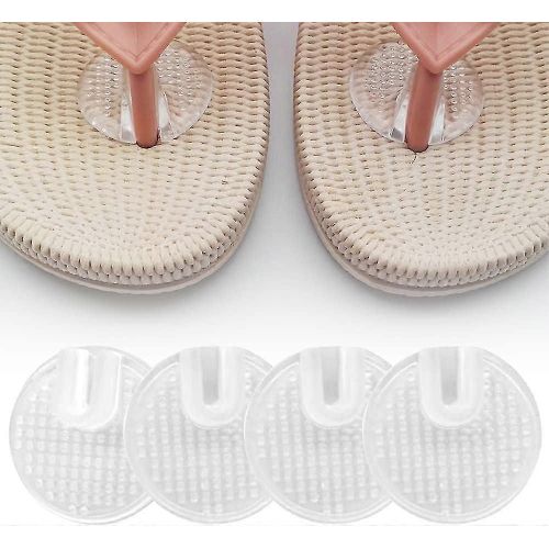 Coussinets De Chaussures, Protège-Orteils En Silicone, Coussinets D'avant-Pied Pour Tongs, Coussinets En Gel Pour Tongs, Coussinets D'orteils Antidérapants - 2 Paires