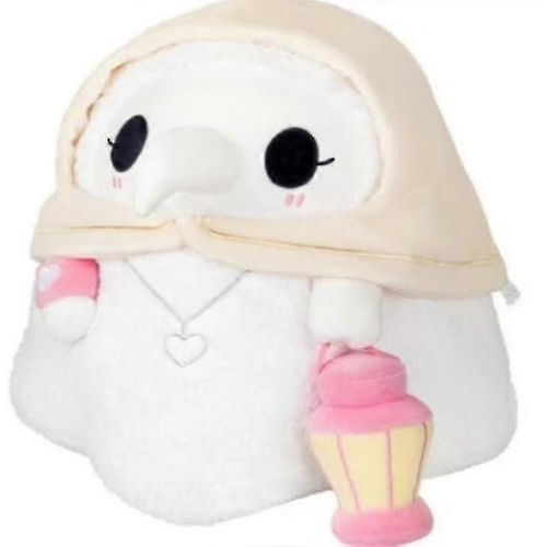 Peluche Plague Crow Poupée lumineuse d'Halloween