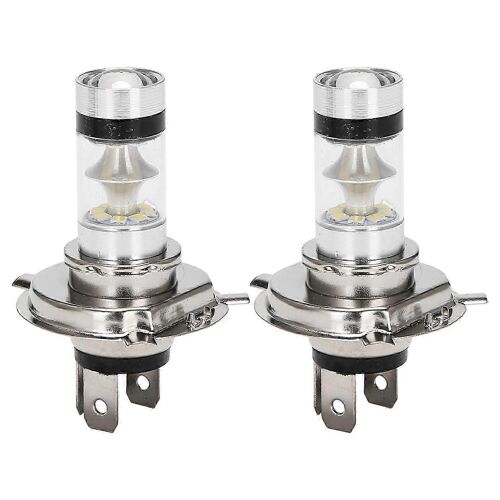 2 Pcs H4 9003 Hb2 Led Moto Phares Ampoules Hid Hi & Low Beam 6500k Blanc Puissance Ds