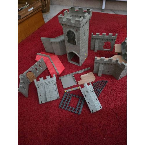 Lot château playmobil incomplet