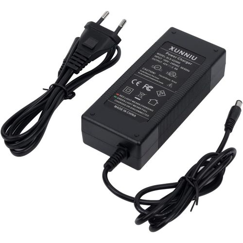 Asfasfq-Chargeur Trotinette Electrique 42v 2a, Chargeur Vélo Electrique, Chargeur De Batterie 36v Adaptateur Secteur Alimentation Pour Trottinette Chargeur Universelle (Dc 5,5 Mm)
