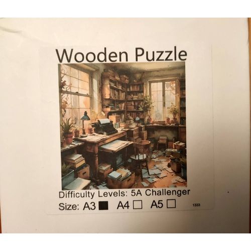 Lot de Puzzles casse-tête en bois