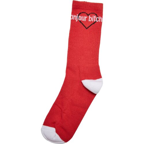 Chaussettes 'bonjour Bitches'