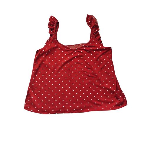 Débardeur Oversize À Pois Taille Unique