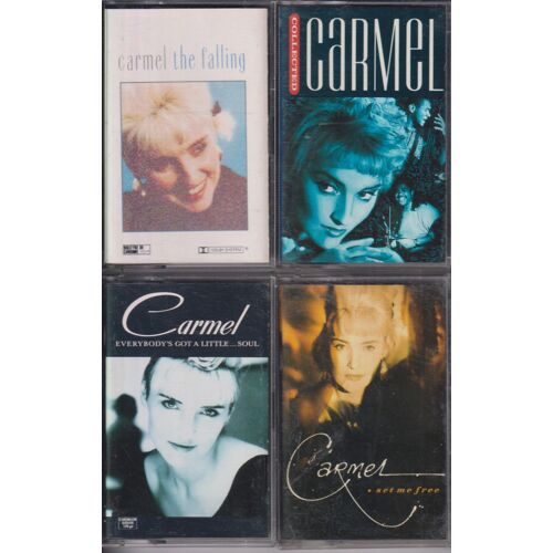 Carmel Lot De 4 K7 Cassettes Audio Tape