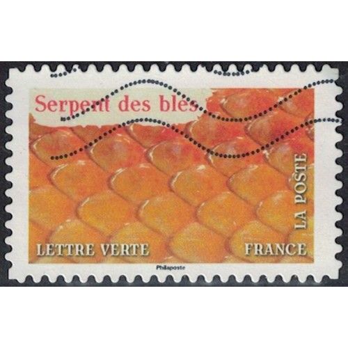 France 2024 Oblitéré Used Animaux En Couleurs Serpent Des Blés Y&t Fr 2394