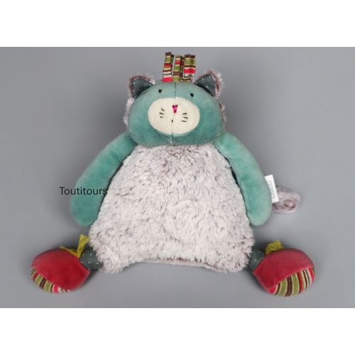 Doudou chat musical Les Pachats Moulin Roty
