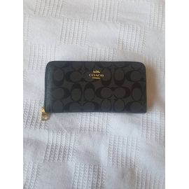 Porte-monnaie Coach Noir, avec Fermoir doré, neuf!