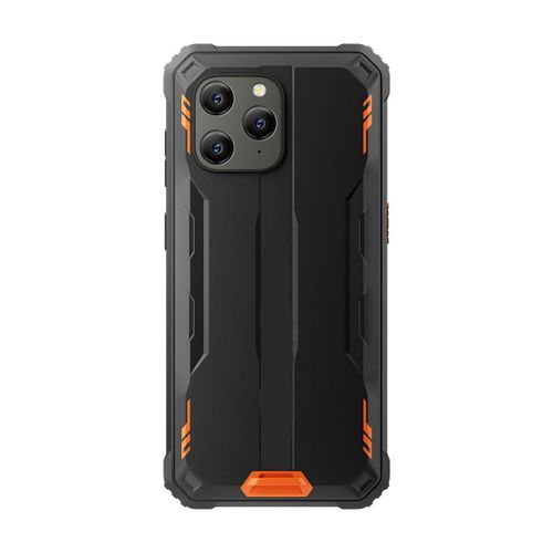 Smartphone Antichoc 4GB+64GB IP68 Face Unlock Batterie 6580mAh Android 12 4G Orange YONIS
