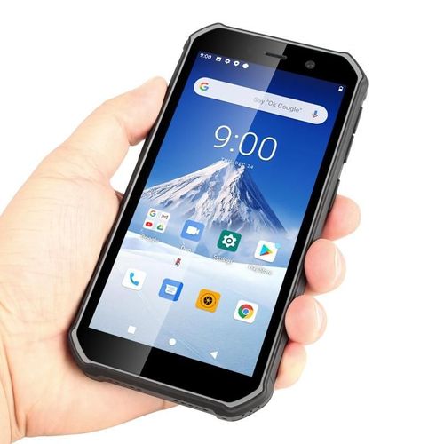 Smartphone Étanche Antichoc 4G Android 10 3GB+32GB Écran 5.5 Pouces Caméra 13MP Jaune YONIS