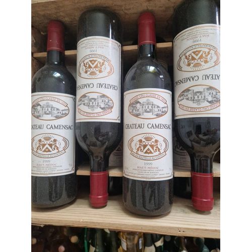 4 Btls De Chateau Camensac 1999, 5 Eme Grand Cru Classe