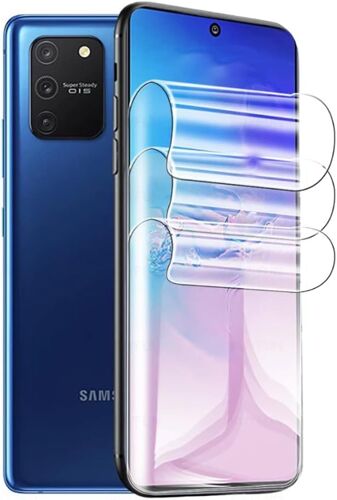 SJZG-2 Pièces Protecteur D'Écran Avant Flexible Pour Samsung Galaxy Note10 Lite Note 10 Lite 6.7" 3D Film Hydrogel Tpu Transparent Empreinte Digitale Débloqué Pas De Verre Trempé