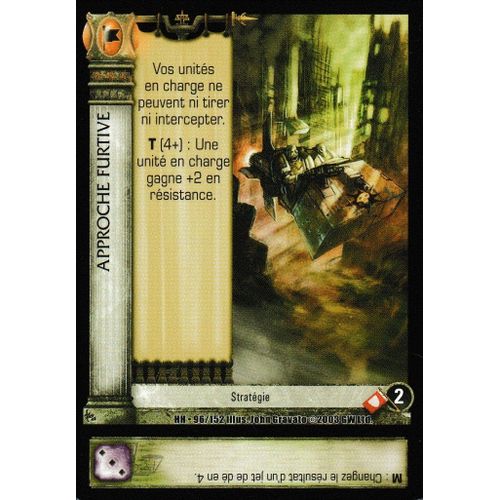 Carte Horus Heresy Ccg - Approche Furtive - 96/152