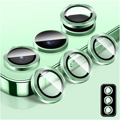 Protecteur D'appareil Photo Pour Samsung Galaxy S23/S23 Protecteur D'écran En Verre Trempé 9h Pour Sppareil Photo, Anneaux Individuels En Alliage D'aluminium À Alignement Automatique