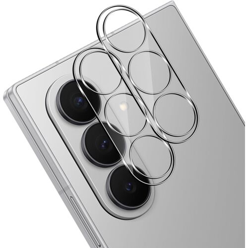 CAMÉRA VERRE TREMPÉ PROTECTEUR POUR SAMSUNG GALAXY Z FOLD7 /FOLD 7 5G, 9H HD TRANSPARENT ULTRA RÉSISTANT [COUVERTURE TOUT] CAMÉRA FILM EN VERRE TREMPÉ PROTECTION ÉCRAN - 2 PIÈCES