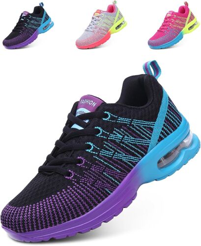 Ulteronixshop-Basket Femme Chaussures De Sport Running Sneaker Air Respirant Chaussures De Course Légères Chaussures De Running Fitness Gym Jogging Outdoor Noir Rouge Gris Eu 36-42