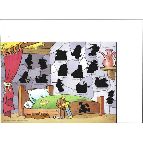 Carton ,Présentoir Pour Pin'S Asterix, Atlas