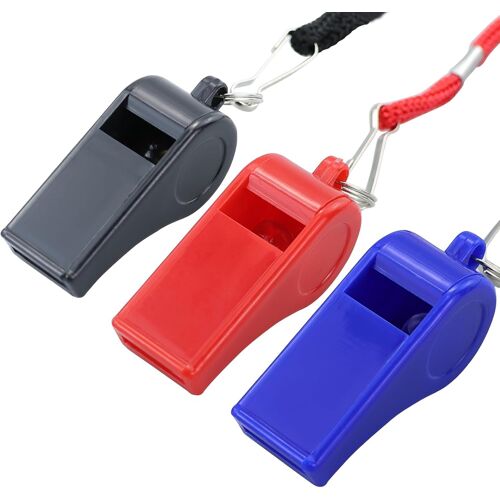 Acdsgd-Lot De 3 Sifflets Avec Lanière, Sifflets De Sport À Son Fort Pour L'entraînement, Les Sports D'urgence De Survie Pour Les Arbitres, Dressage De Chiens, Idéal Pour Les Sauveteurs, L'auto-Défense