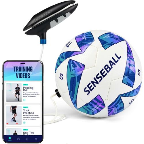 Asfasfq-Ballon De Football & App | Taille 2 & 3 | Entraînement Quotidien Tous Niveaux | Améliorez Compétences & Contrôle Avec Un Programme Pro Et 50+ Vidéos D¿Exercices