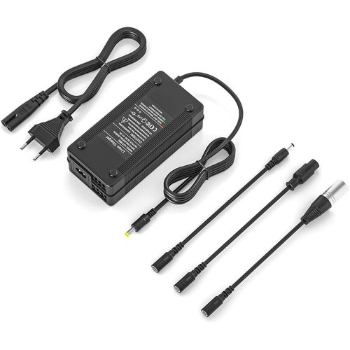 Asfasfq-54.6v 2a Chargeur Trottinette Electrique Pour Kugoo M4/M4 Pro, Chargeur Hoverboard 48v Trottinette Batterie Avec 3 Connecteurs Pour Gotrax G2 G3 G4, Evercross H5, Hitway H5, Urbanglide E-Cros