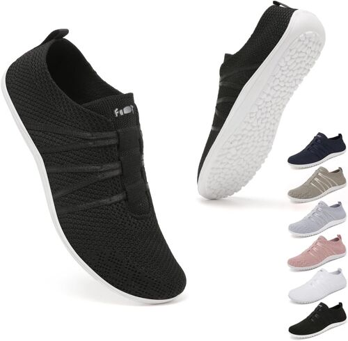 Jexnovashop-Barefoot Minimalistes Chaussures Femme Homme Confort Chaussure De Trail Running Marche Sport Casual Fitness Sneakers