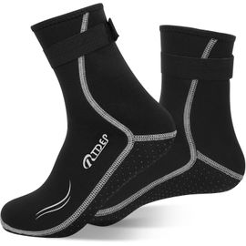 Chaussette En Neoprene, Chausson De Plongee Femme Et Homme, Chausson Neoprene 3mm, Chaussons De Plongée Pour La Plongée Natation Surf Plongée En Apnée