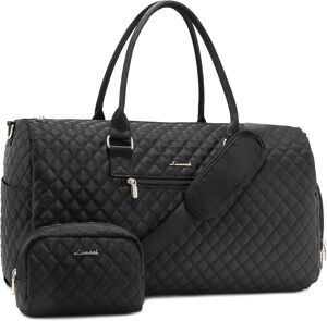 Sac De Sport Duffle Avec Compartiment à Chaussures - 38x40x18 Cm - Nylon Imperméable, Spacieux