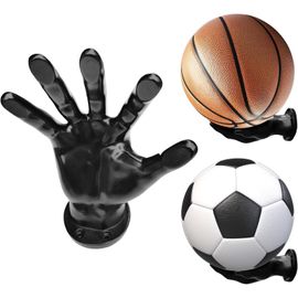 Acdsgd-Lot De 2 Supports Muraux Pour Ballons De Basket-Ball En Forme De Palmier Créatif À La Main Pour Ballons De Basket-Ball