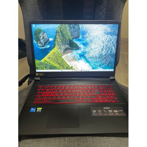 Acer Nitro 5 - 17.3" Intel Core i5-11400H - 2.2 Ghz - Ram 32 Go - SSD 512 Go