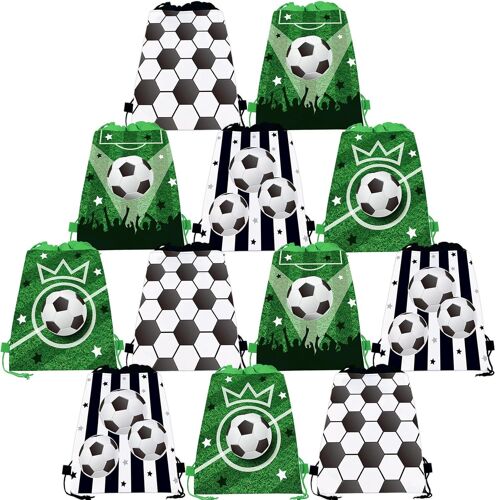 Acdsgd-Sacs À Cordon Pour Fête De Football, Sacs À Cordon Pour Football, Pochette De Football, Sac À Dos Avec Cordon De Serrage, Pour Enfants, Filles Et Garçons