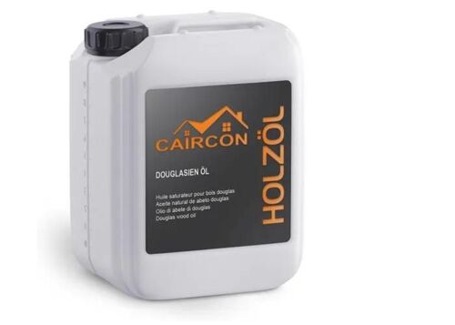 CAIRCON Huile Saturateur Bois Aux Huiles Naturelles pour chalet, terrasse, bardage douglas, pin - 10L