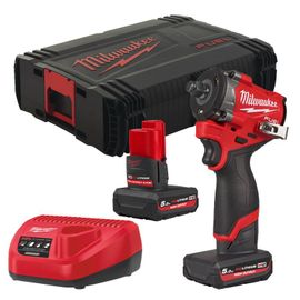 MILWAUKEE Boulonneuse 1/2'' 12V 5Ah M12 FCIWF12G3-502X - 4933493455