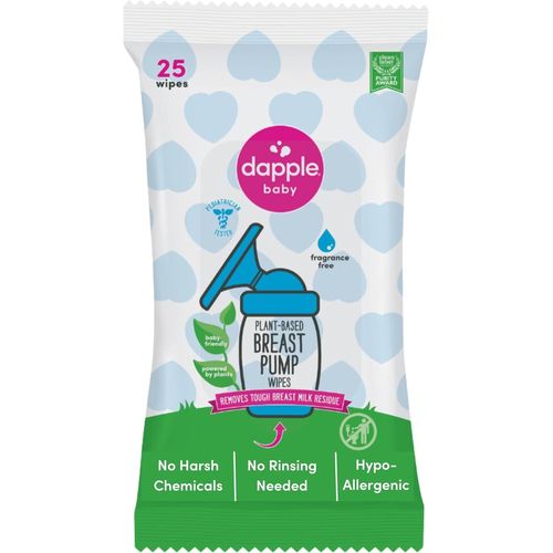 Kalanka-Baby Lot De 25 Lingettes Pour Tire-Lait Sans Parfum, À Base De Plantes Et Hypoallergéniques ¿ Élimine Les Résidus De Lait, Ne Laisse Pas De Goût ¿ Pochette De Lingettes Pratique