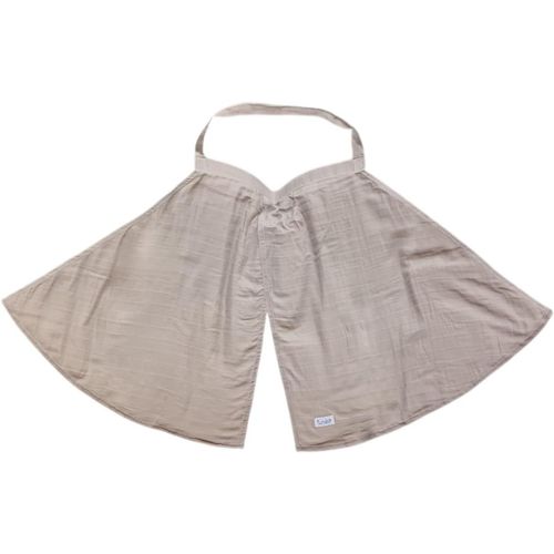 Kalanka-Tinéo - Voile D'allaitement - Cache Allaitement - Couverture D'allaitement - Léger - Respirant - 100% Coton (Gris)