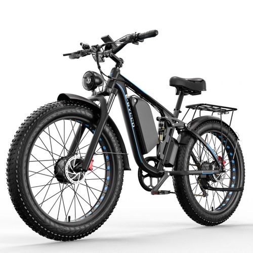 Vtt Électrique E·Bycco Eb7pro, Double Moteur, 52 V, 2 000 W, 23 Ah, Noir