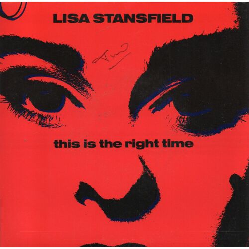 Lisa Stansfield "This Is The Right Time" Vinyle 45 T 17 Cm - Single - Arista Bmg - 1989