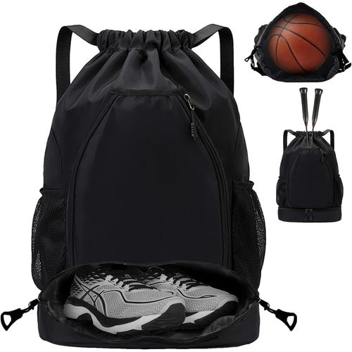 Tianyi-Sac À Dos Cordon Grand, Sac À Dos De Tennis Pouvant Contenir Deux Raquettes, Avec Compartiment De Fond, Sacs À Dos De Sport Avec Poche Intérieure, Poche Extérieure, Pour Homme Femme