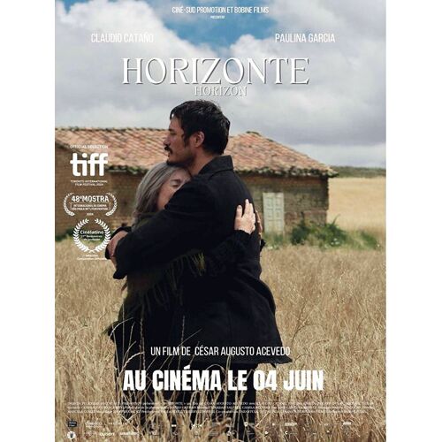 Horizonte - Véritable Affiche De Cinéma Roulée - Format 29,5x42 Cm - De César Augusto Acevedo Avec Claudio Catano, Paulina Garcia, Edgar Duran Galindo - 2025